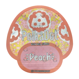 PolkaDot Peach Shroom Gummies